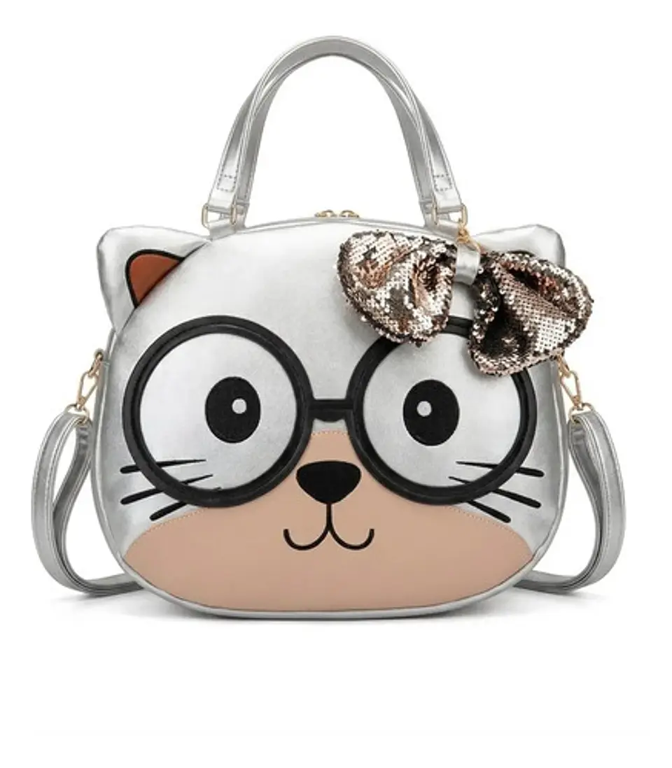 ✨ Bolso Maxi Tote Cream Bear "3D Bear" – Tamaño Oficio 🐻💼 ✨ Bolso Maxi Tote Cream Bear "3D Bear" – Tamaño Oficio 🐻💼